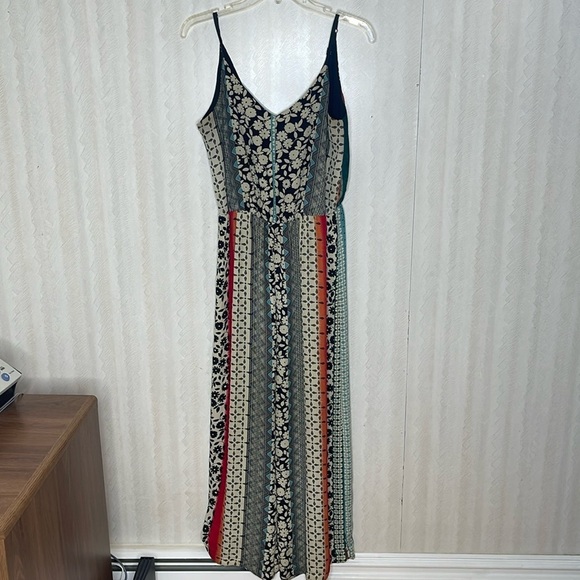 🆕 MIMI CHICA graphic maxi boho Dress Size M - Picture 2 of 5